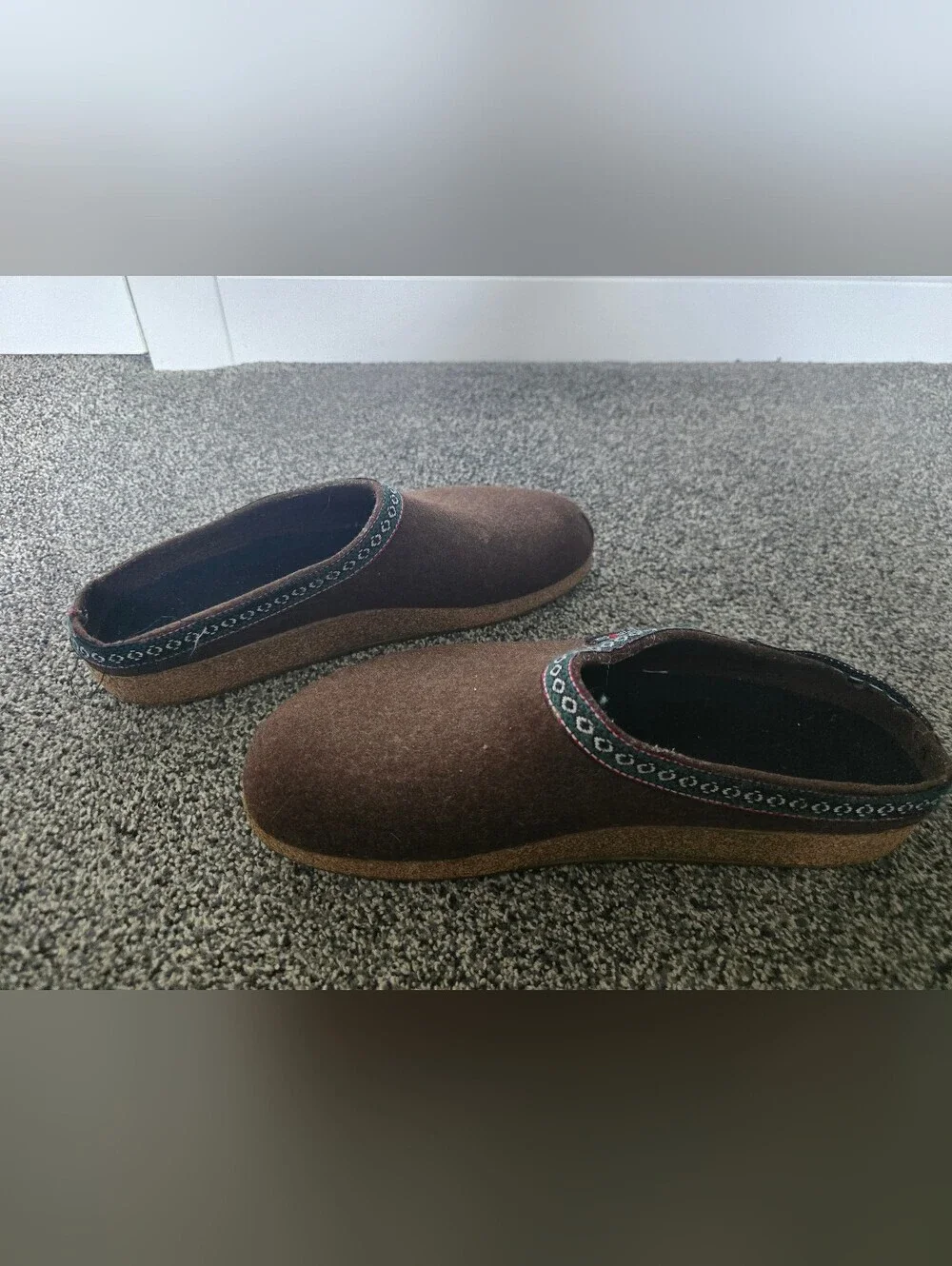 Haflinger Slip On Moccasins Brown men's size 12-13 (46)